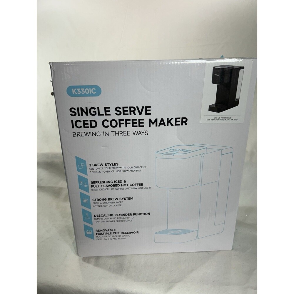 Tastyle K310IC Single Serve Coffee Maker Hot & Iced Coffee Machine K-Cup Compati